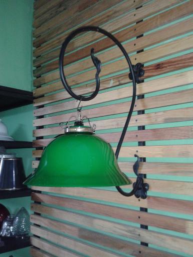 Wall Lamp Item code WL100B size high 50 cm. lamp shade wide 25 cm.