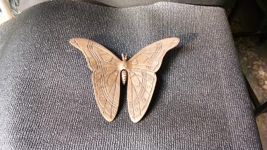 Butterfly brass Item Code BTFM18 size wide 140 mm.