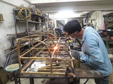 PRODUCT BRASS SHELVES