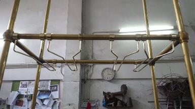 Brass shelf make to order & make to design brass work