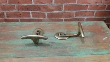 Brass Hook Item Code U.042 size long 80 mm.whale tail wide 66 mm. base 30 mm.